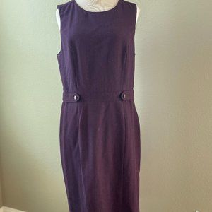 Banana Republic, burgundy dress size 8
